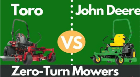Toro Zero Turn Vs John Deere